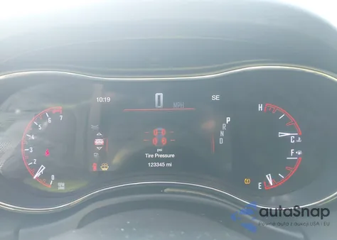 2018 Dodge Durango Gt Awd z USA, uszkodzony, nr VIN 1C4RDJDG9JC194486